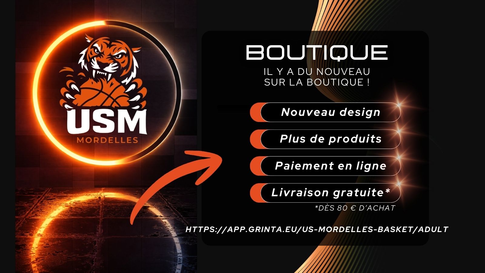 Du nouveau sur la boutique du club !